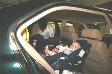 Baby in Car Seat