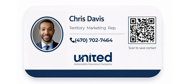 Chris Davis Territory Marketing Manager Virtual Business Card